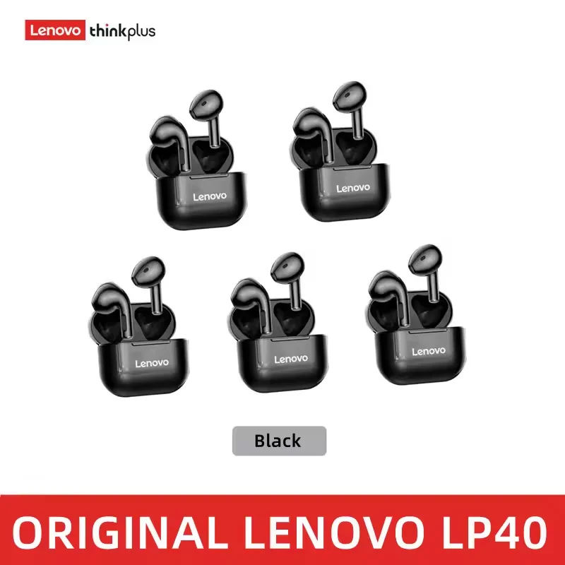 Lenovo LP40 Earphones TWS Wireless Bluetooth Earbuds Bass - Image 8