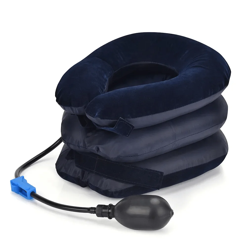 1 Pack Adjustable Inflatable Neck Pillow - Image 2