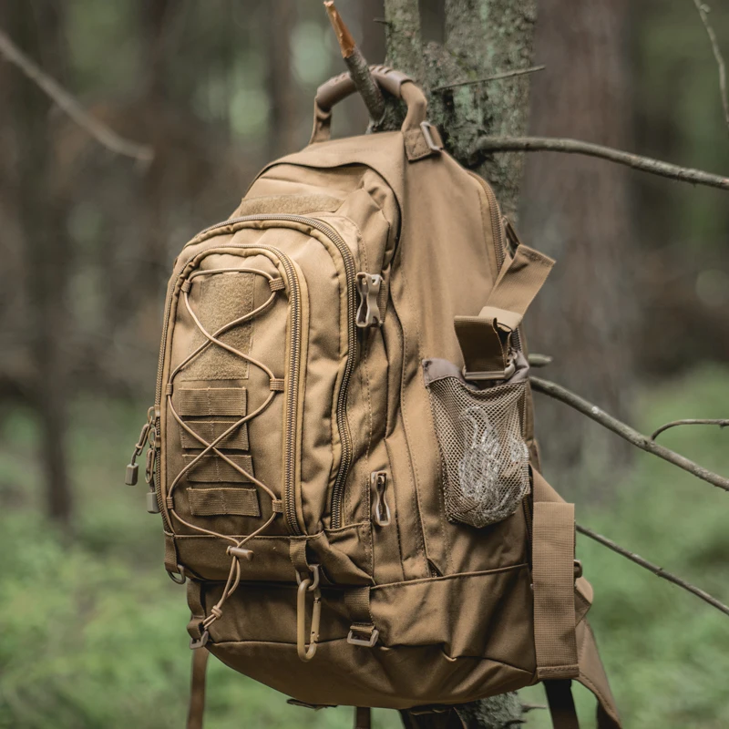 LQARMY 65L Outdoor Tactical Backpack Men's Outdoor Hiking Bag Large Capacity Military Army Bags Travelling Camping Rucksack - Image 2