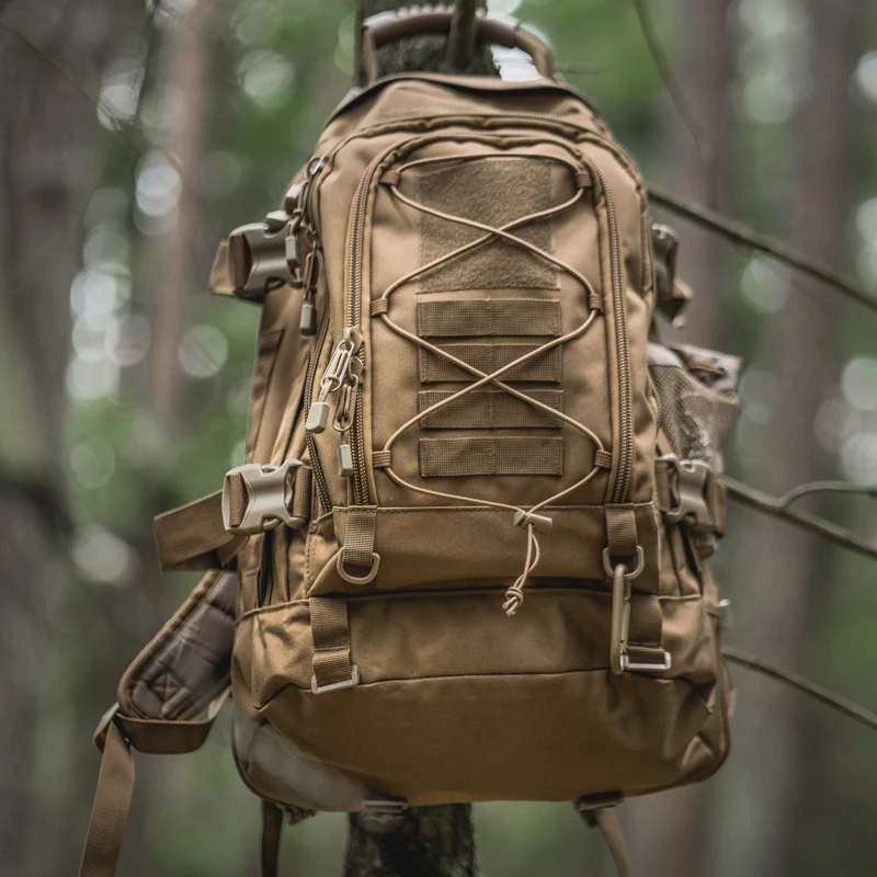 LQARMY 65L Outdoor Tactical Backpack Men's Outdoor Hiking Bag Large Capacity Military Army Bags Travelling Camping Rucksack - Image 1