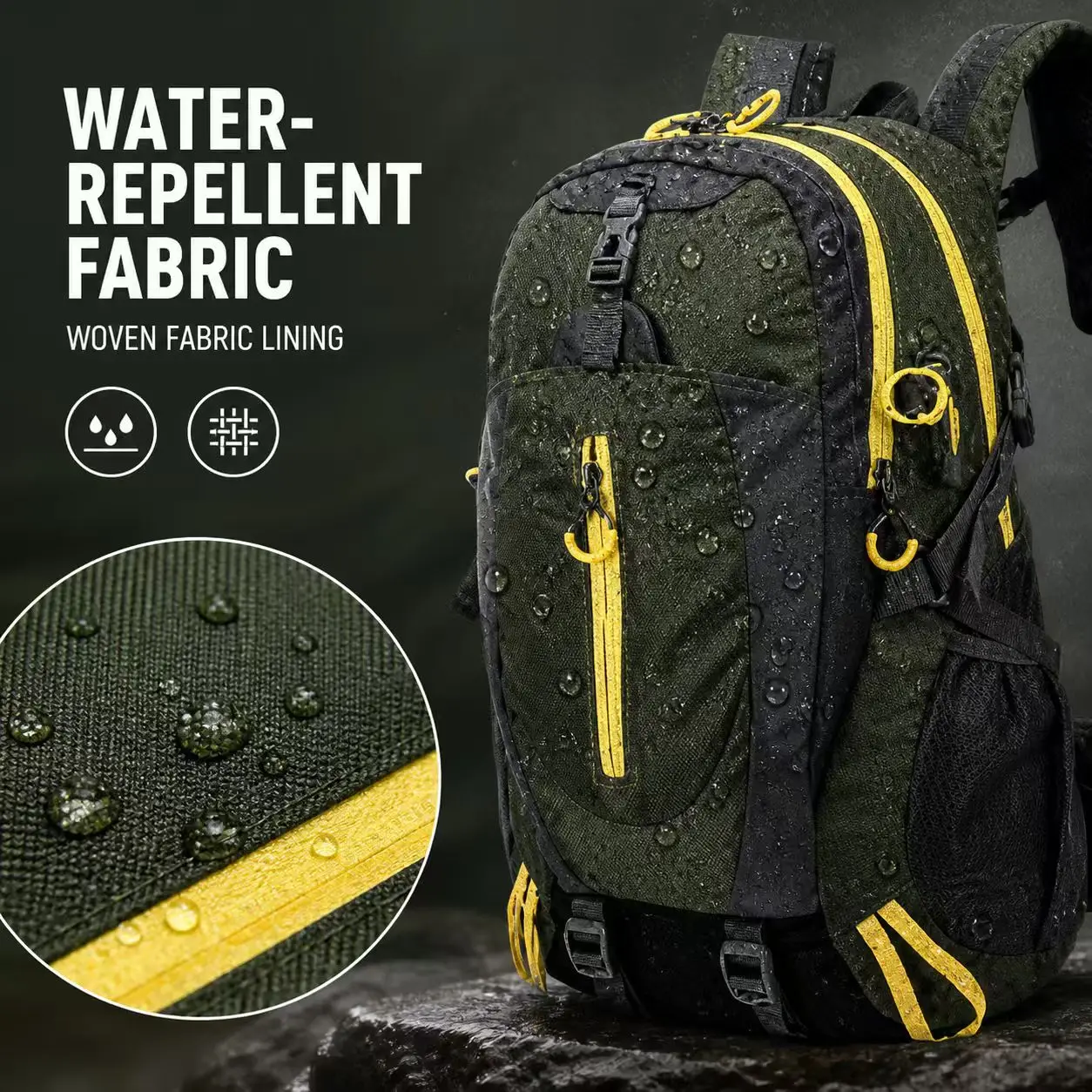 Outdoor Hiking Backpack Waterproof Large‑Capacity Travel Daypack - Image 3