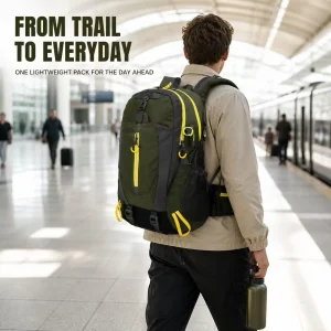 Outdoor Hiking Backpack Waterproof Large‑Capacity Travel Daypack - Thumbnail Image 6