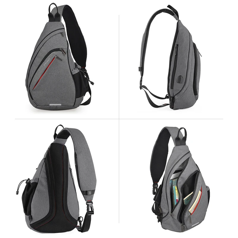 Mixi Men One Shoulder Backpack Women Sling Bag Crossbody - Image 3