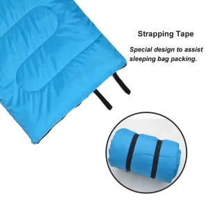 Desert&Fox Soft Flannel Sleeping Bags with Pillow - Thumbnail Image 4