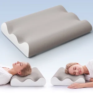 MCQ Memory Foam Cervical Pillow With Cooling Breathable Cover - Thumbnail Image 9