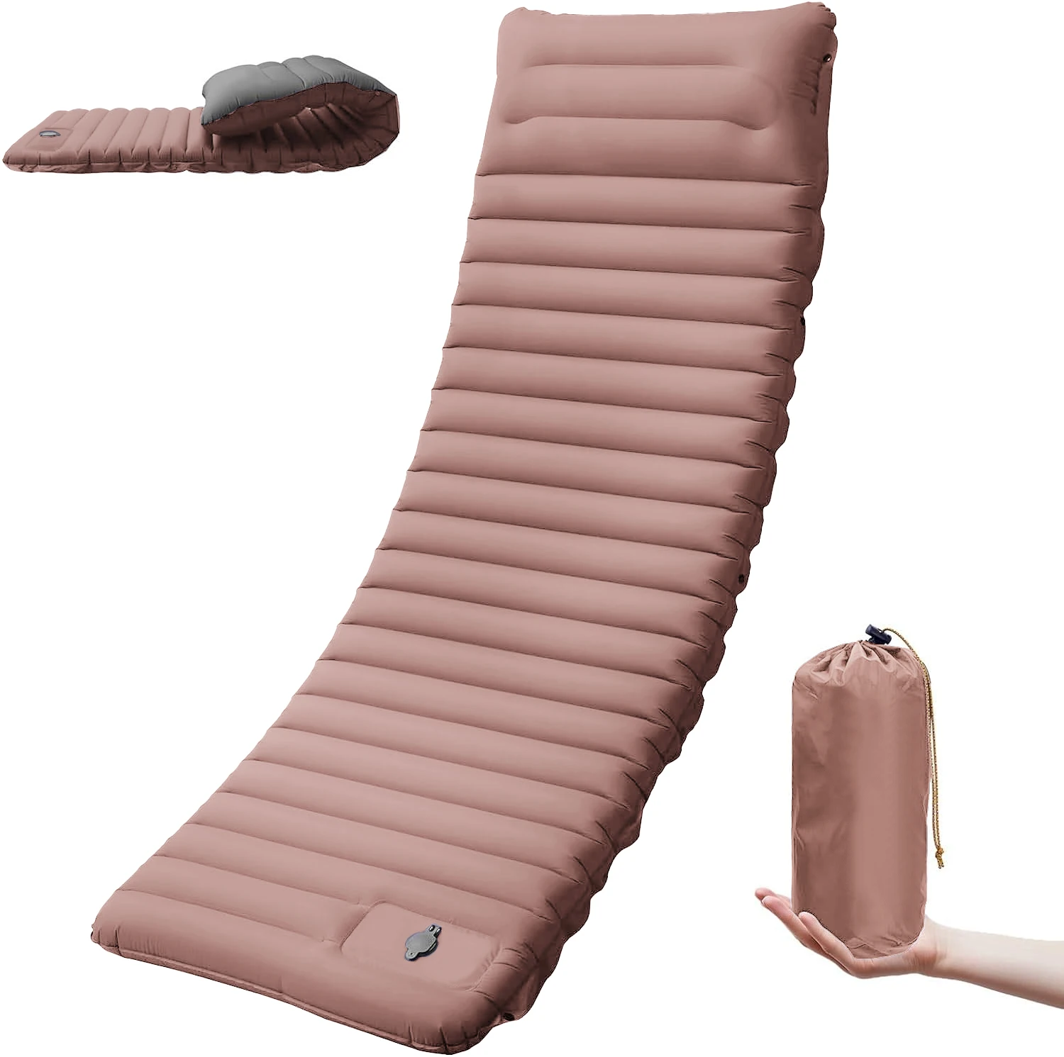 Extra Thick 4 Inch Camping Sleeping Pad - Image 9