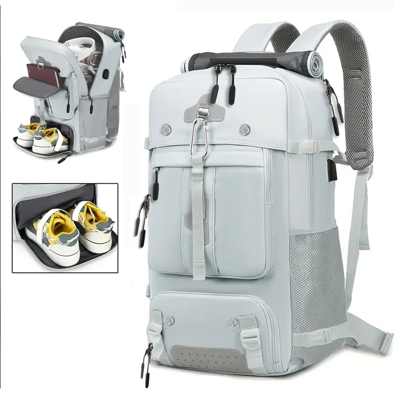 Large Capacity Travel Backpack, 40L Large Backpack - Image 8