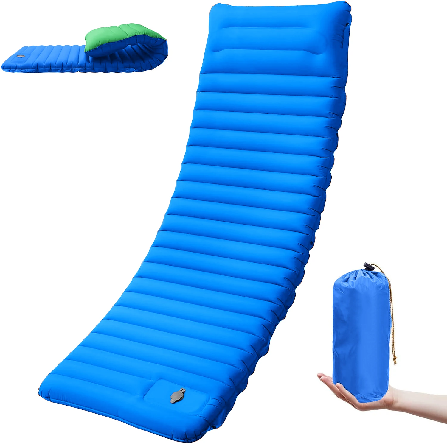 Extra Thick 4 Inch Camping Sleeping Pad - Image 11