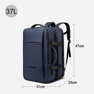 BANGE Expandable Men's Backpack Waterproof 17.3 in - Thumbnail Image 7