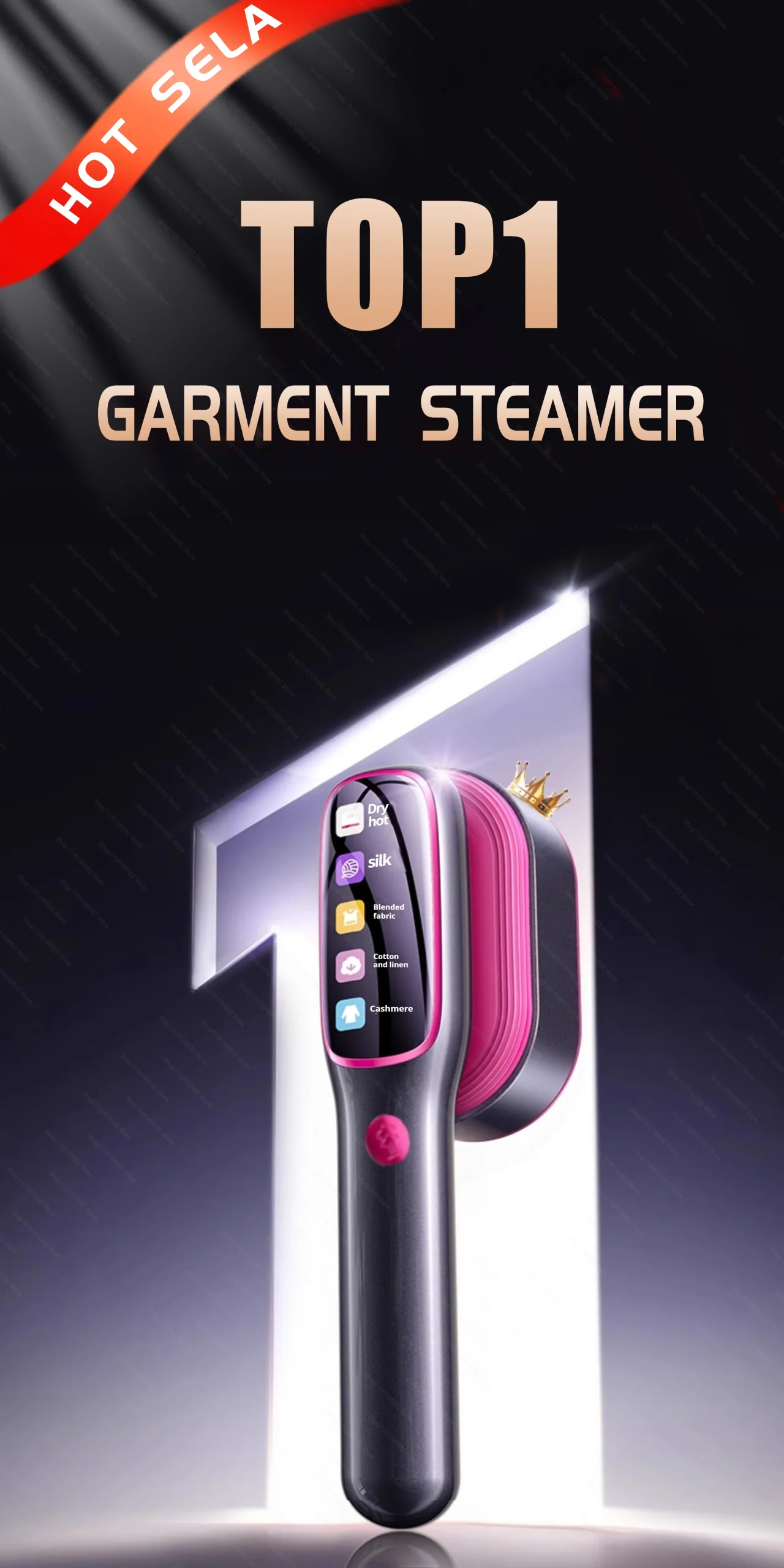 NEW Handheld Steam Iron Garment Steamer Portable Mini for Clothes Fast Heating Travel Garment Fabric Press Machine with Home - Image 9