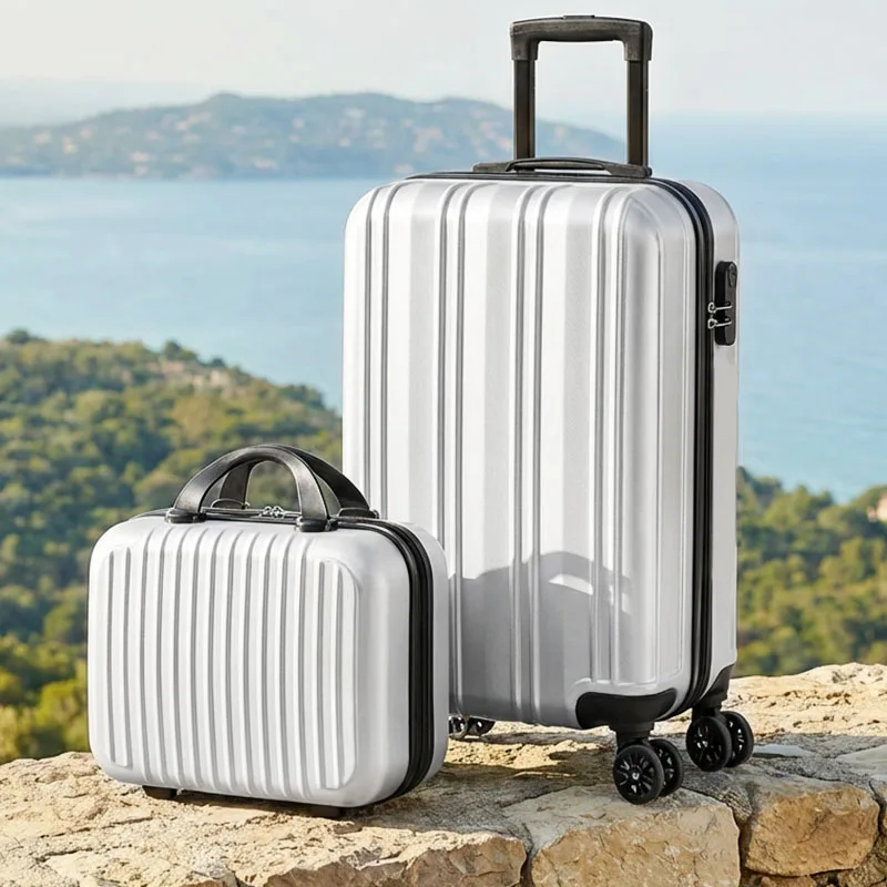 2 Piece Hardside Luggage Set - 20 Inch Carry On Suitcase with TSA Lock - Image 10
