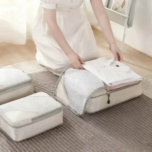 6 Set Compression Packing Cubes for Suitcase - Thumbnail Image 7