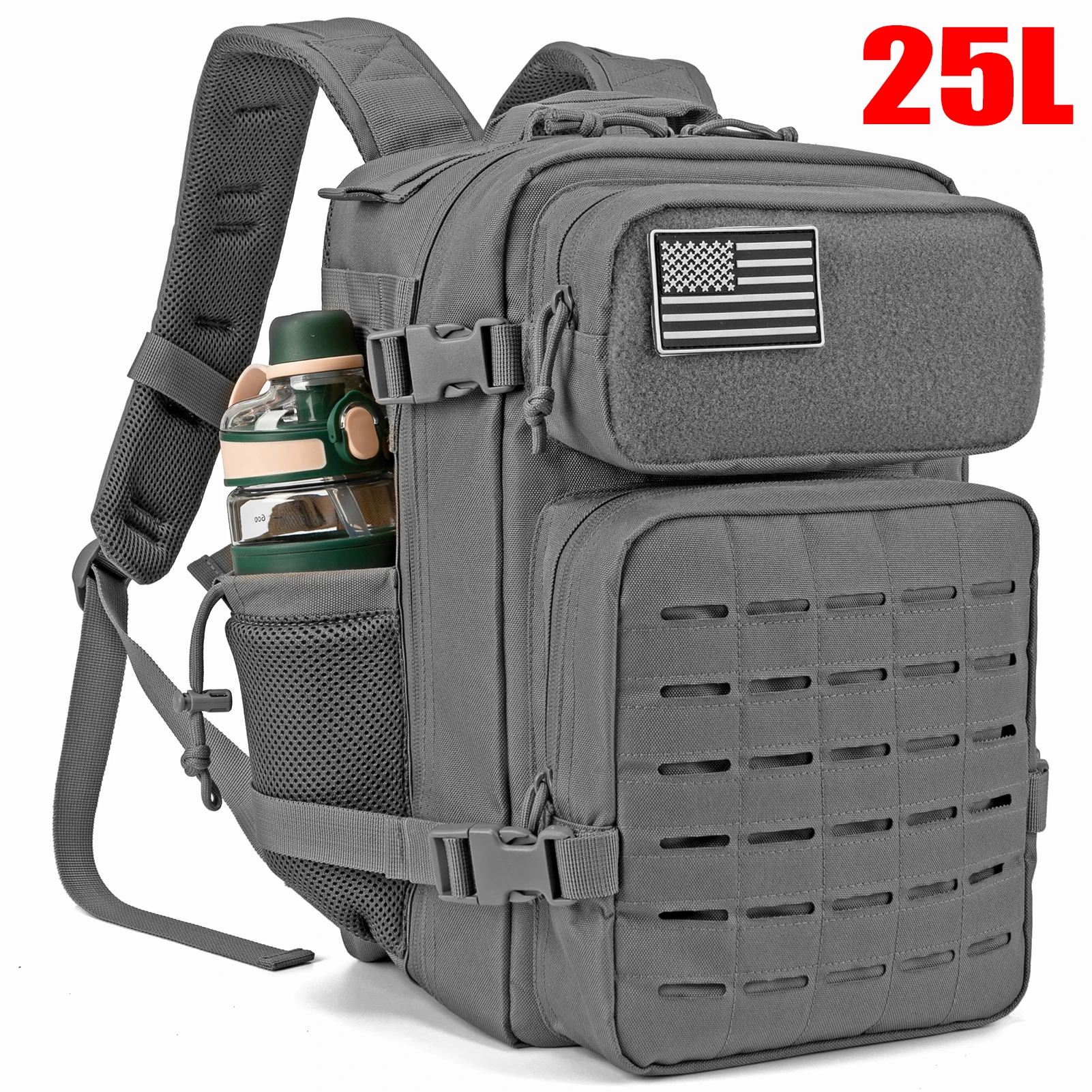 25L Tactical Backpack Outdoor Bag Fitness Backpack - Image 11