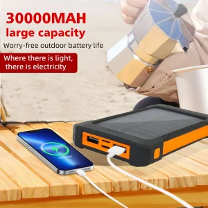 26800mAh Solar Power Bank - Thumbnail Image 2