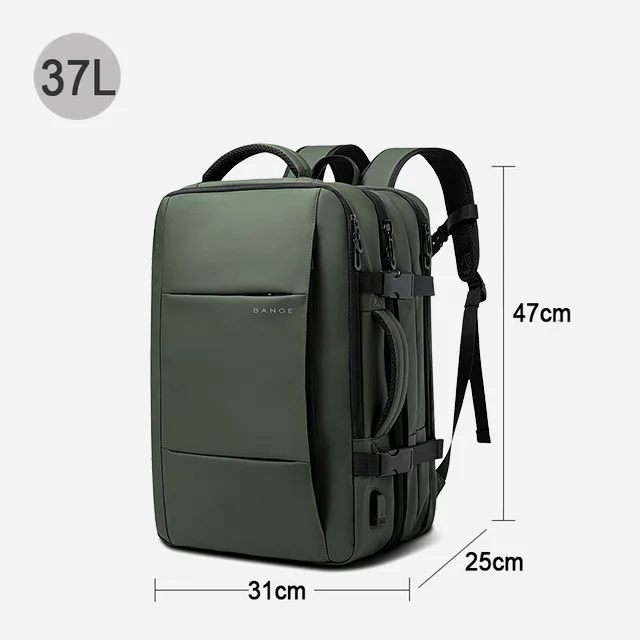BANGE Expandable Men's Backpack Waterproof 17.3 in - Image 12