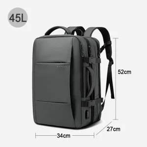 BANGE Expandable Men's Backpack Waterproof 17.3 in - Thumbnail Image 9