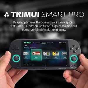 Trimui Smart Pro Handheld Game Console 4.96''IPS Screen Linux System Joystick - Thumbnail Image 10