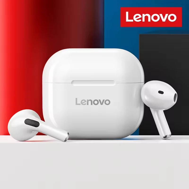 Lenovo LP40 Earphones TWS Wireless Bluetooth Earbuds Bass - Image 9