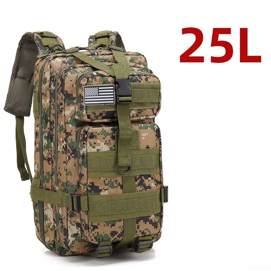 Nylon Waterproof Trekking Fishing Hunting Bag Backpack - Image 12