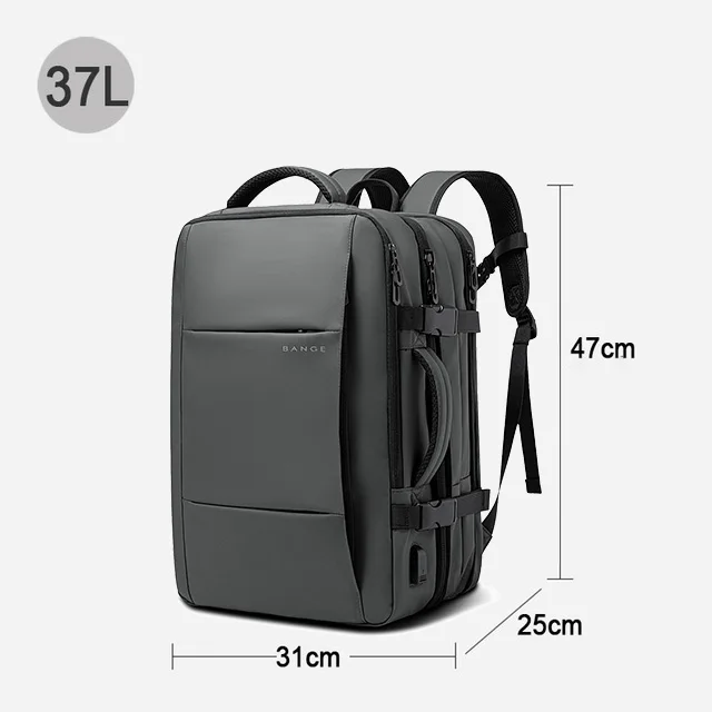 BANGE Expandable Men's Backpack Waterproof 17.3 in - Image 10