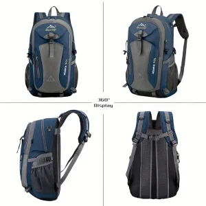 1pc 40L Hiking Daypack Backpack Lightweight Rucksack For Men And Women Camping Traveling Cycling Large Capacity - Thumbnail Image 5