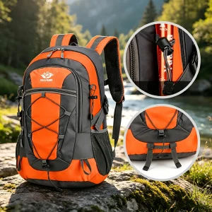 OGEHUAFEE Multi-functional Outdoor Hiking Backpack,, Lightweight Travel Hiking Luggage Storage Pack - Thumbnail Image 5