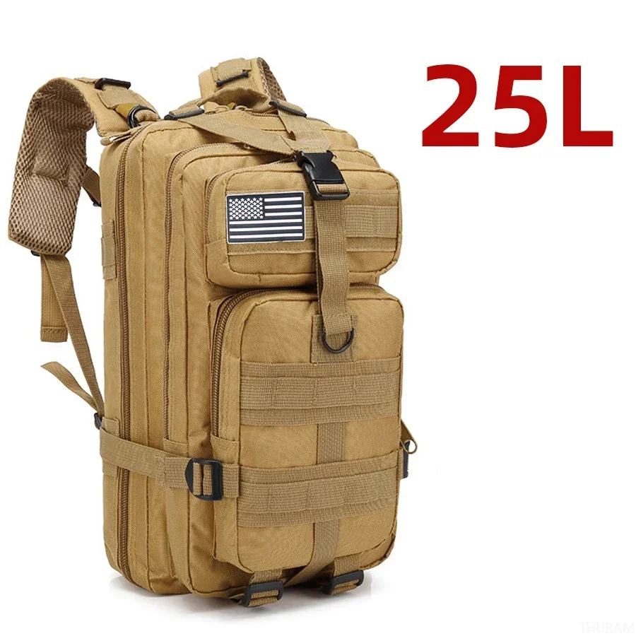 Nylon Waterproof Trekking Fishing Hunting Bag Backpack - Image 7