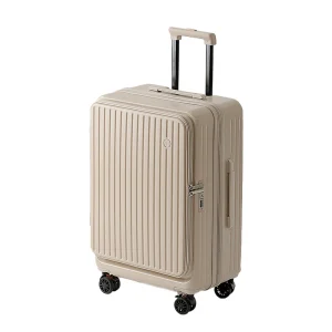 Multifunctional Front Opening Expandable Suitcase - Thumbnail Image 7