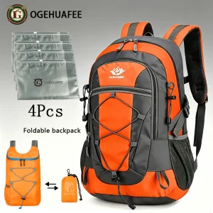 OGEHUAFEE Multi-functional Outdoor Hiking Backpack,, Lightweight Travel Hiking Luggage Storage Pack - Thumbnail Image 9