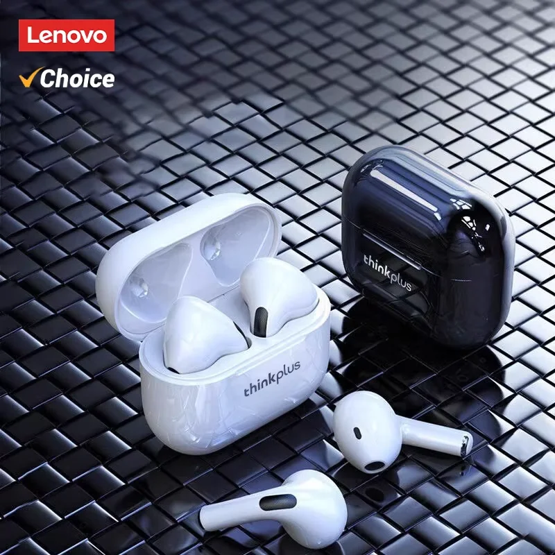 Lenovo LP40 Earphones TWS Wireless Bluetooth Earbuds Bass - Image 1