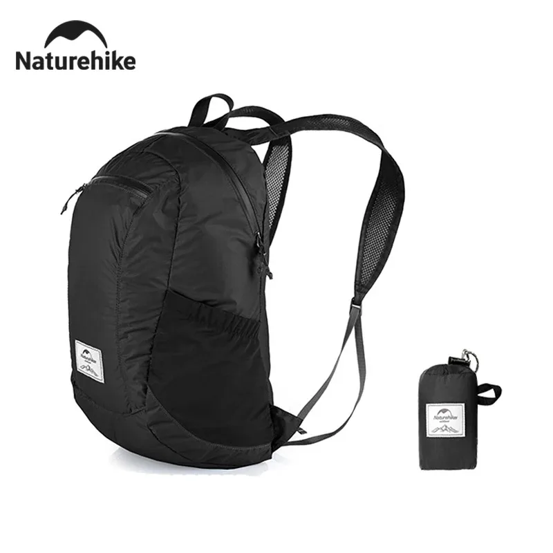 Naturehike Ultra Lightweight 18L Camping Backpack Portable Waterproof Nylon Bags Man Outdoor Hiking Sports Travel Backpack - Image 1