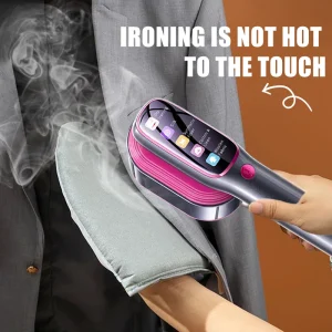 NEW Handheld Steam Iron Garment Steamer Portable Mini for Clothes Fast Heating Travel Garment Fabric Press Machine with Home - Thumbnail Image 6