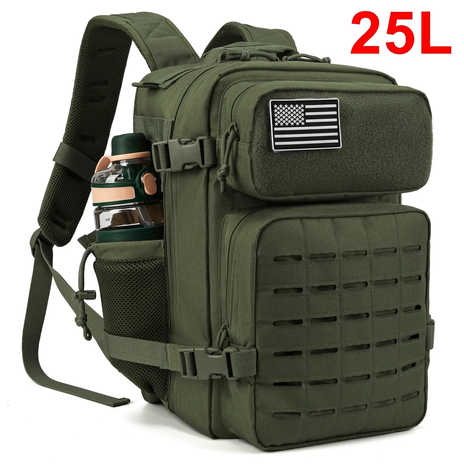 25L Tactical Backpack Outdoor Bag Fitness Backpack - Image 7