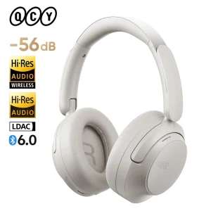 QCY H3S Over Ear Headphone Hi-Res LDAC Spatial Sound Headset, Wireless Earphone Bluetooth 6.0 102Hrs - Thumbnail Image 8