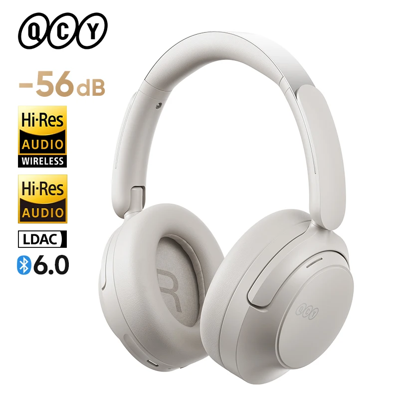 QCY H3S Over Ear Headphone Hi-Res LDAC Spatial Sound Headset, Wireless Earphone Bluetooth 6.0 102Hrs - Image 8