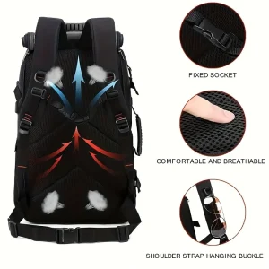 Large Capacity Travel Backpack, 40L Large Backpack - Thumbnail Image 4