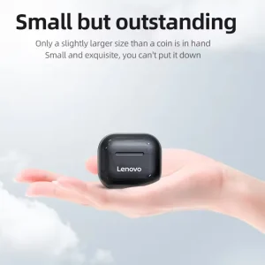 Lenovo LP40 Earphones TWS Wireless Bluetooth Earbuds Bass - Thumbnail Image 6