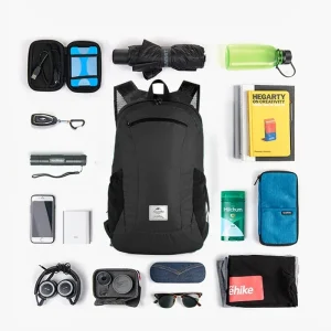 Naturehike Ultra Lightweight 18L Camping Backpack Portable Waterproof Nylon Bags Man Outdoor Hiking Sports Travel Backpack - Thumbnail Image 4