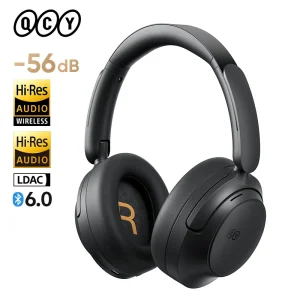 QCY H3S Over Ear Headphone Hi-Res LDAC Spatial Sound Headset, Wireless Earphone Bluetooth 6.0 102Hrs - Thumbnail Image 9