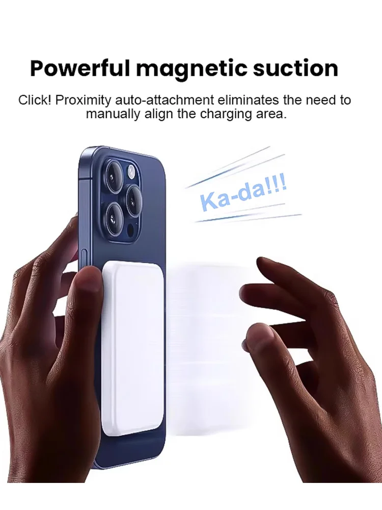 Magnetic Wireless Power Bank - 15W - Image 2