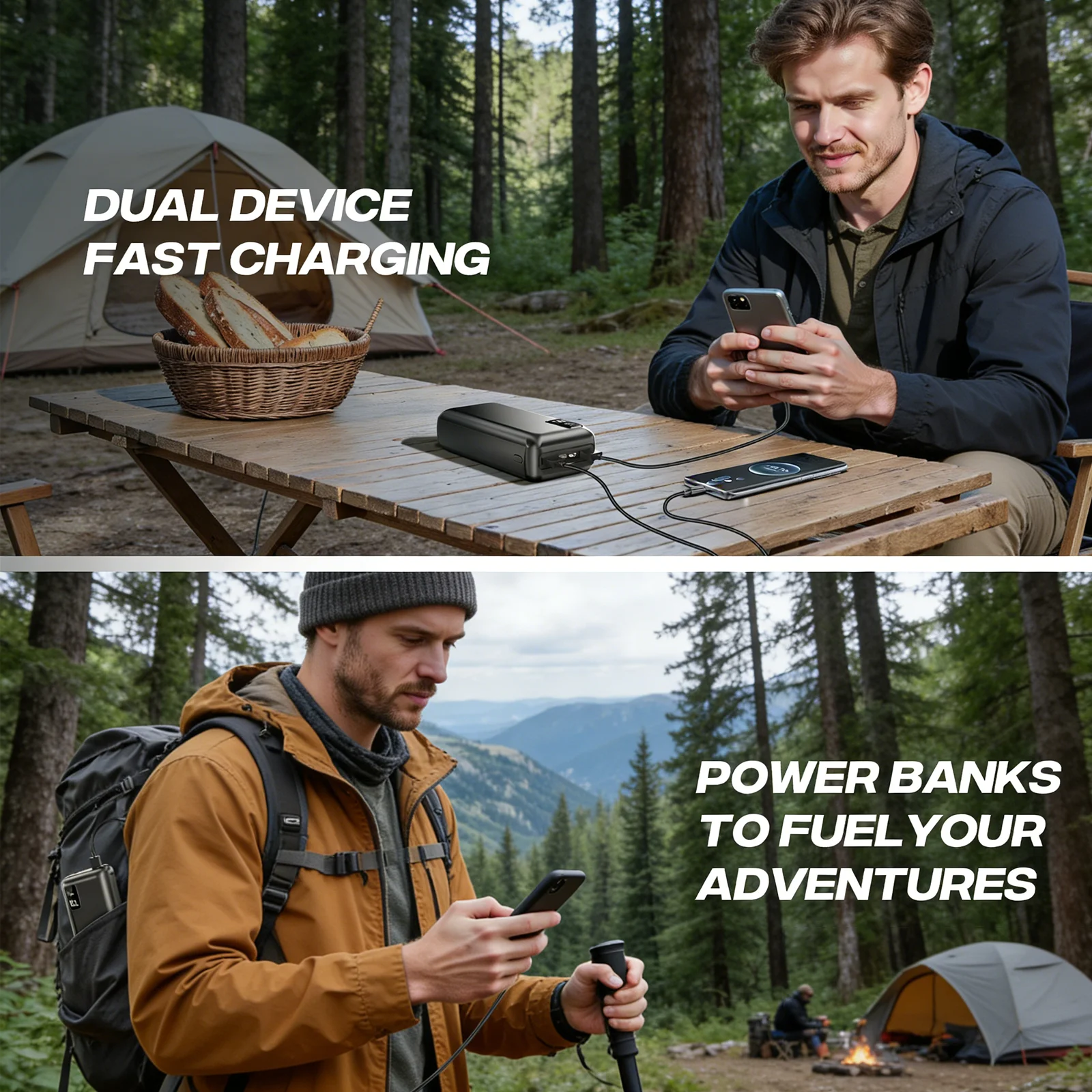Hganus 50000mAh Powerbank 22.5W Fast Charge Protable Powerbank - Image 5