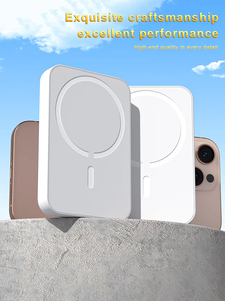 Magnetic Wireless Power Bank - 15W - Image 1