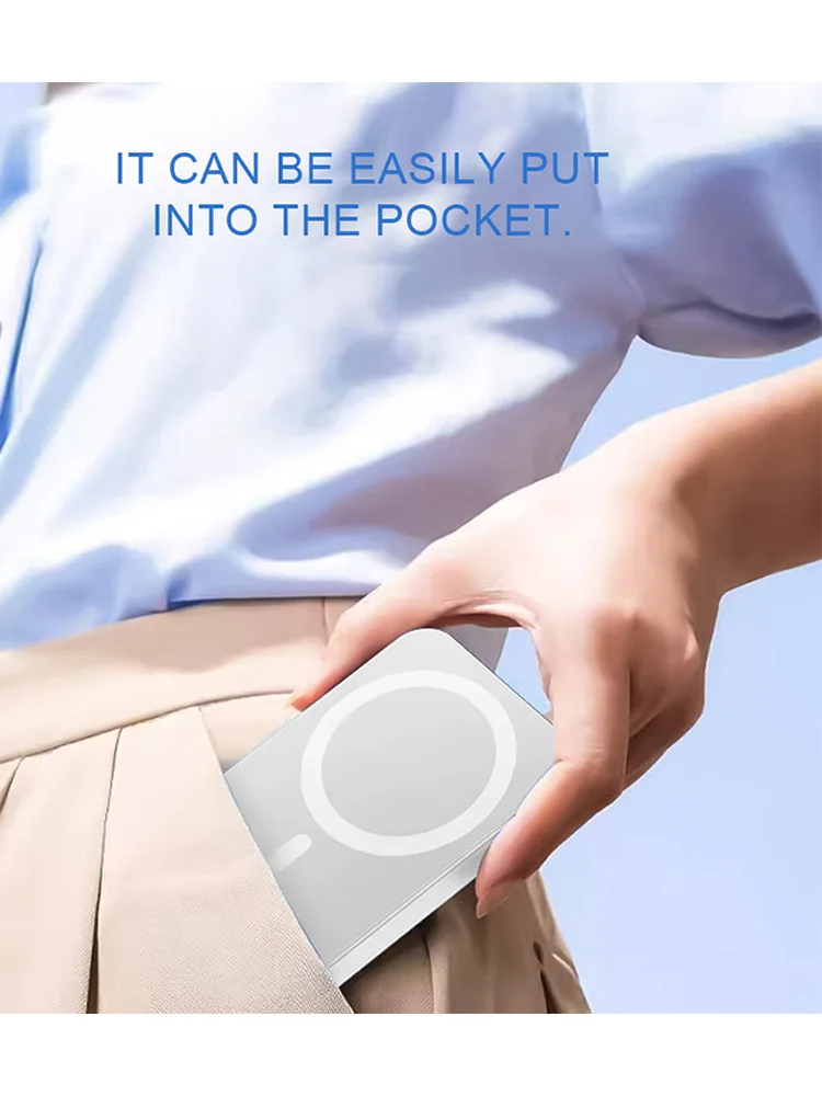 Magnetic Wireless Power Bank - 15W - Image 7