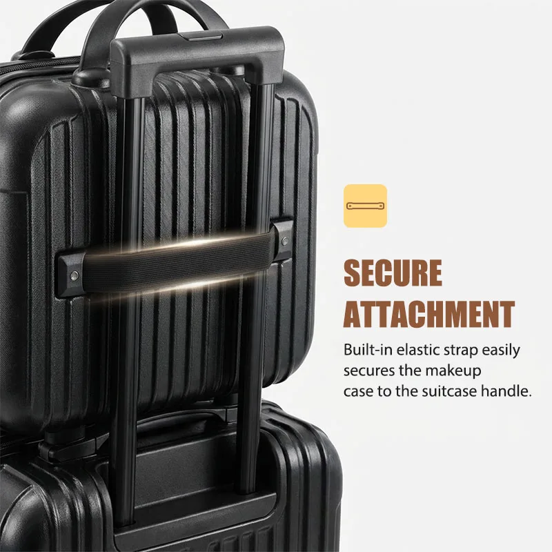 2 Piece Hardside Luggage Set - 20 Inch Carry On Suitcase with TSA Lock - Image 5