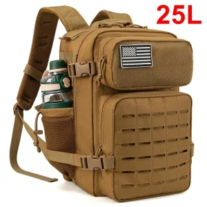 25L Tactical Backpack Outdoor Bag Fitness Backpack - Thumbnail Image 8