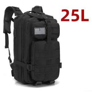 Nylon Waterproof Trekking Fishing Hunting Bag Backpack - Thumbnail Image 13