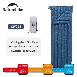 Backpacking Duck Down Sleeping Bag - Thumbnail Image 7