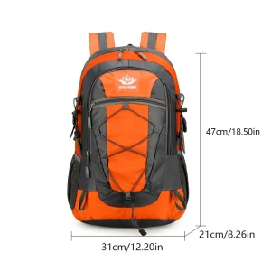 OGEHUAFEE Multi-functional Outdoor Hiking Backpack,, Lightweight Travel Hiking Luggage Storage Pack - Thumbnail Image 2