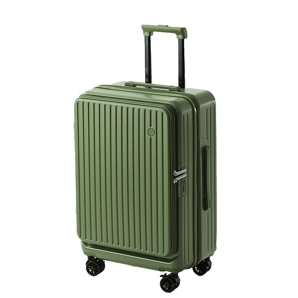 Multifunctional Front Opening Expandable Suitcase - Image 12