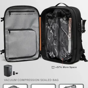 Vortex Vacuum Seal Travel Backpack 60L Expandable Air Compression System - Thumbnail Image 3